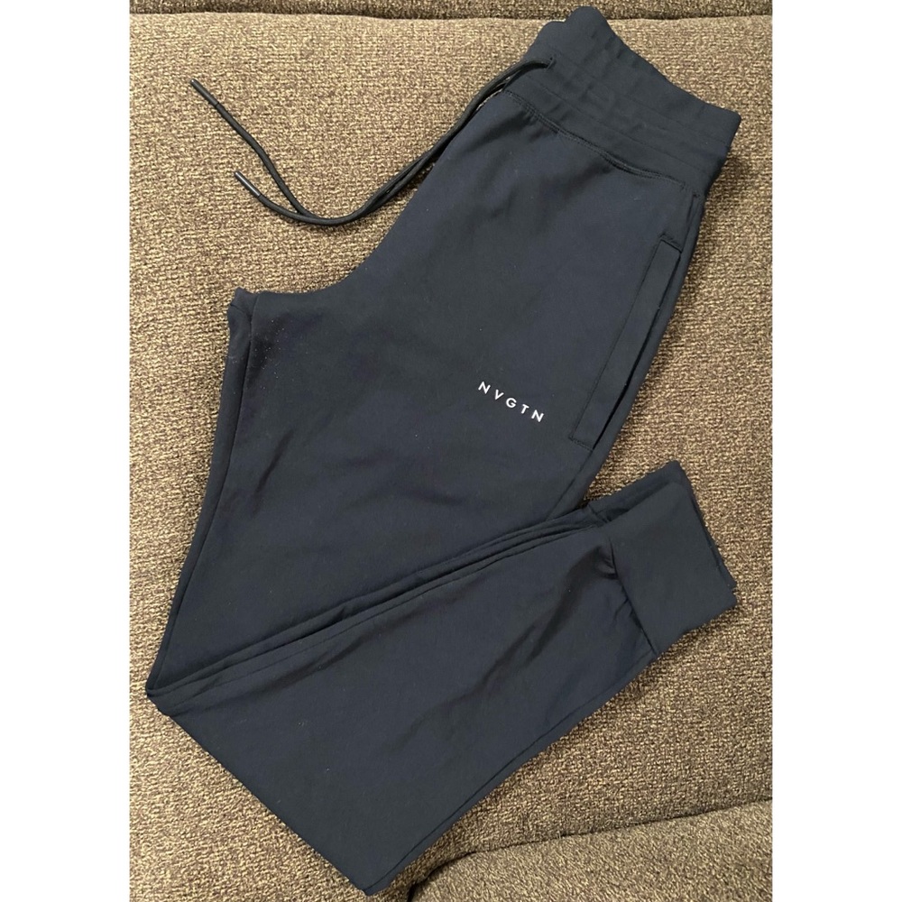 NVGTN Black Joggers - Medium